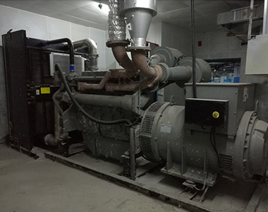 ballbet贝博800KW/400V陆用发电机应用于某房地产项目