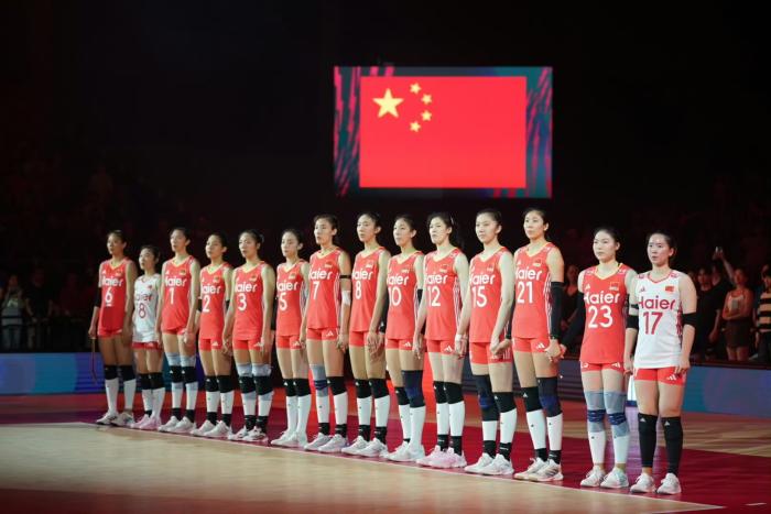 中国女排三连胜锁定F组头名 遭遇法国强敌