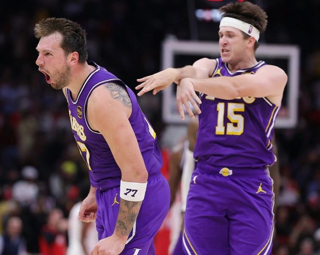 湖人残阵迎战雷霆 东契奇里夫斯欧洲治疗加速复